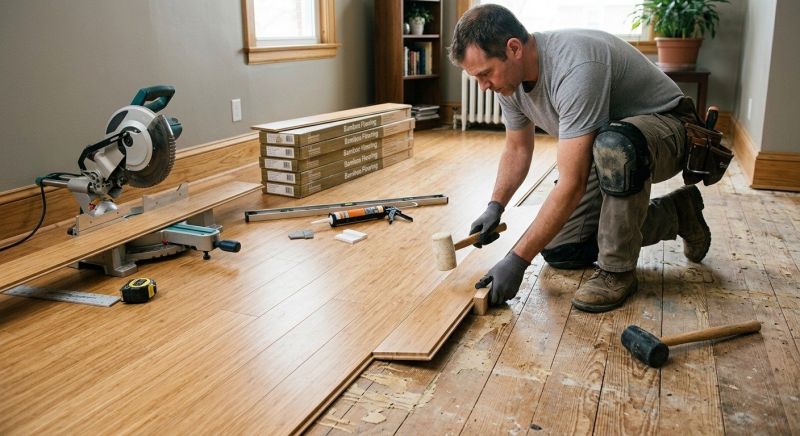 Bamboo Flooring Installation in Snohomish, WA