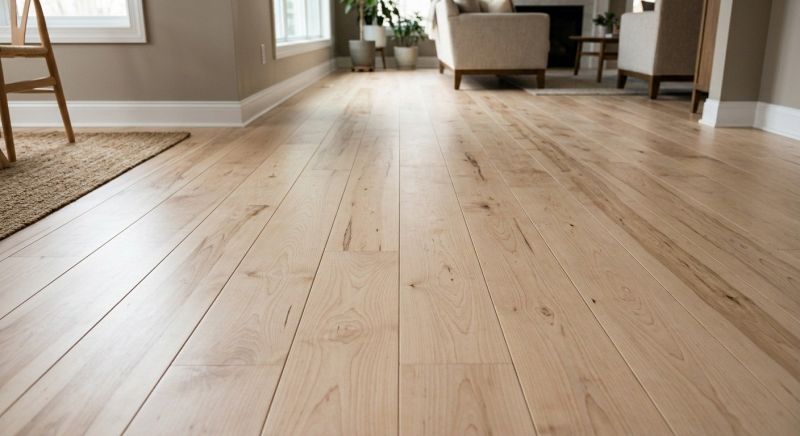 Birch Floor Installation in Snohomish, WA