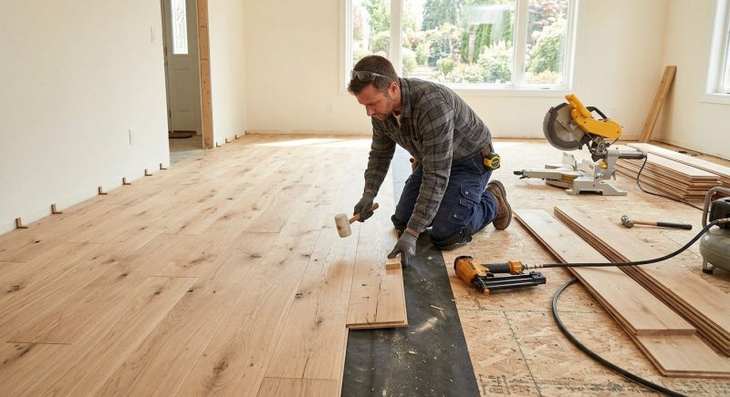 Finished Floor Installation in Snohomish, WA