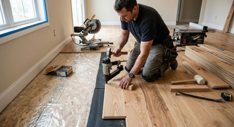 Hardwood Floor Installation in Duvall, WA
