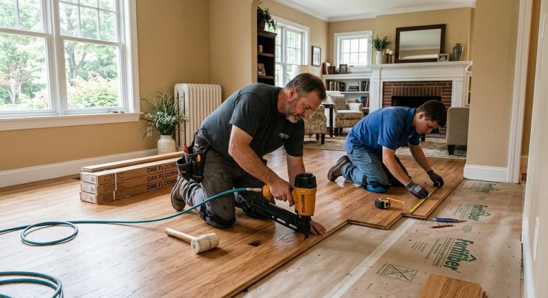 Hardwood Floor Installation in Sultan, WA