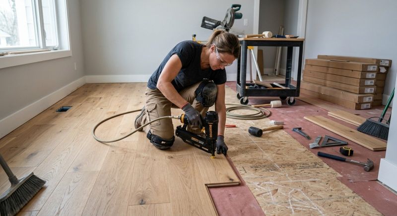 Hardwood Floor Installation in Sultan, WA