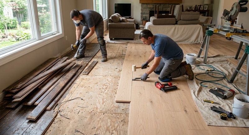 Hardwood Replacement in Kirkland, WA