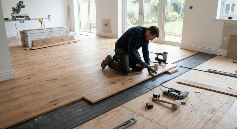 Oak Floor Installation in Seattle, WA