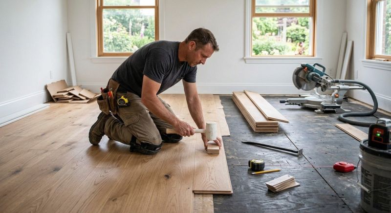 Plank Floor Installation in Snohomish, WA