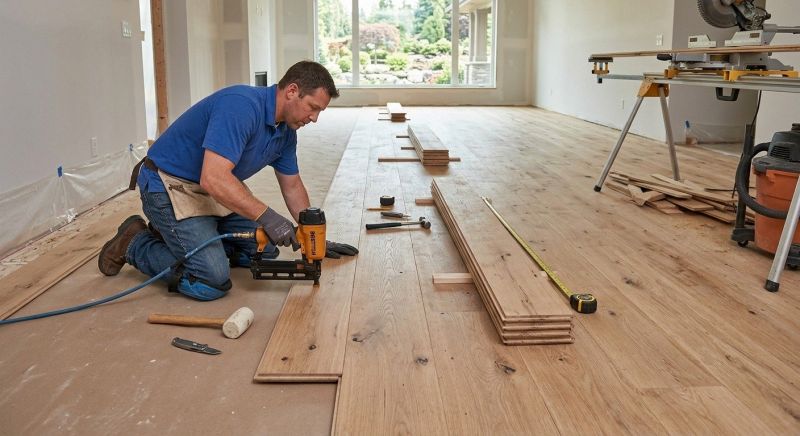 Plank Floor Installation in Snohomish, WA