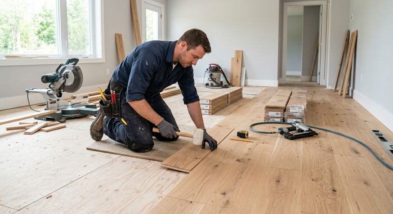 Plank Floor Installation in Snohomish, WA