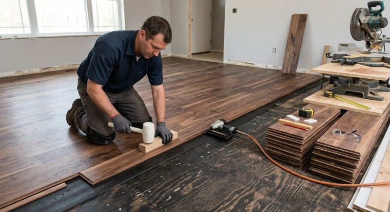 Walnut Flooring Installation in Snohomish, WA