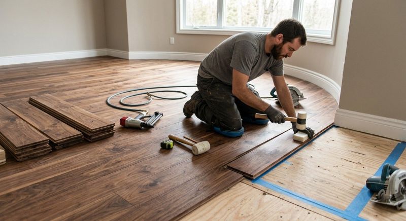 Walnut Flooring Installation in Snohomish, WA