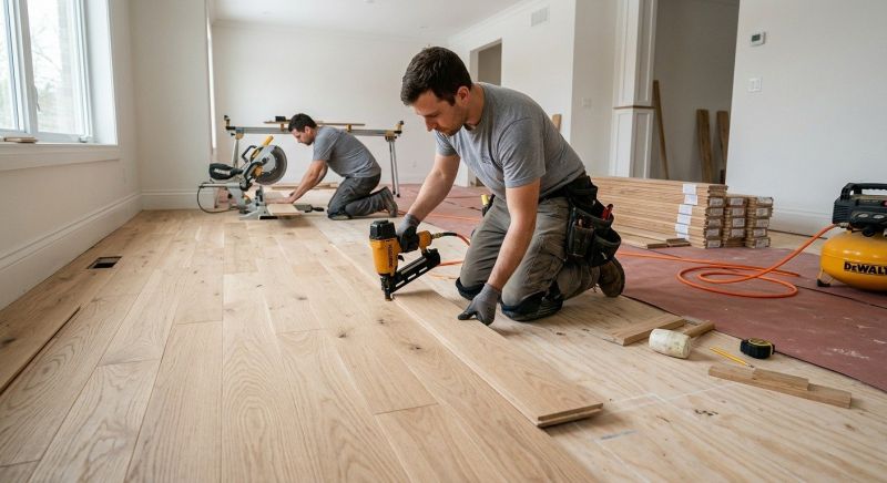 Wood Floor Replacement in Monroe, WA