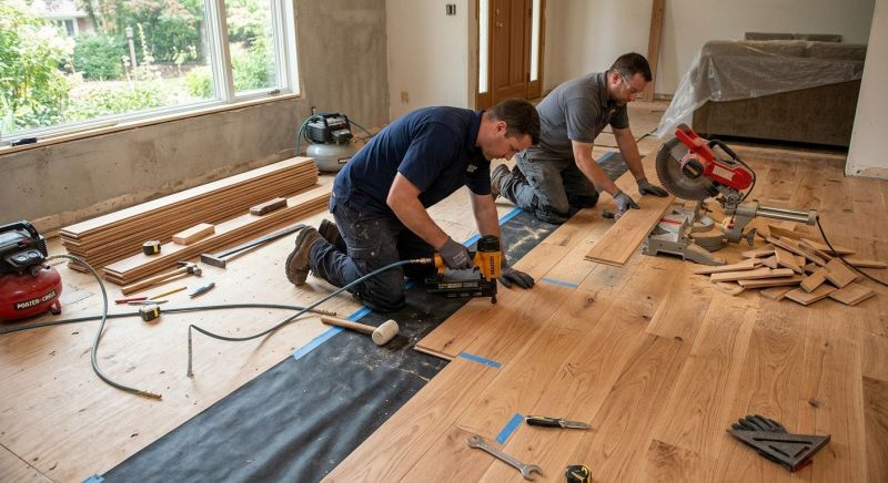 Wood Flooring Installation in Monroe, WA