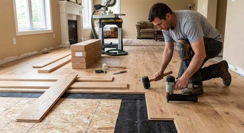 Wood Flooring Installation in Stanwood, WA